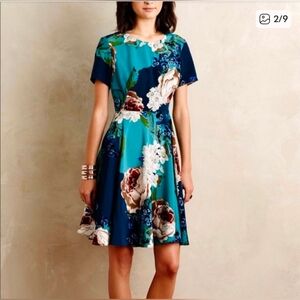 Anthropologie Corey Lynn Calter Floral Dress